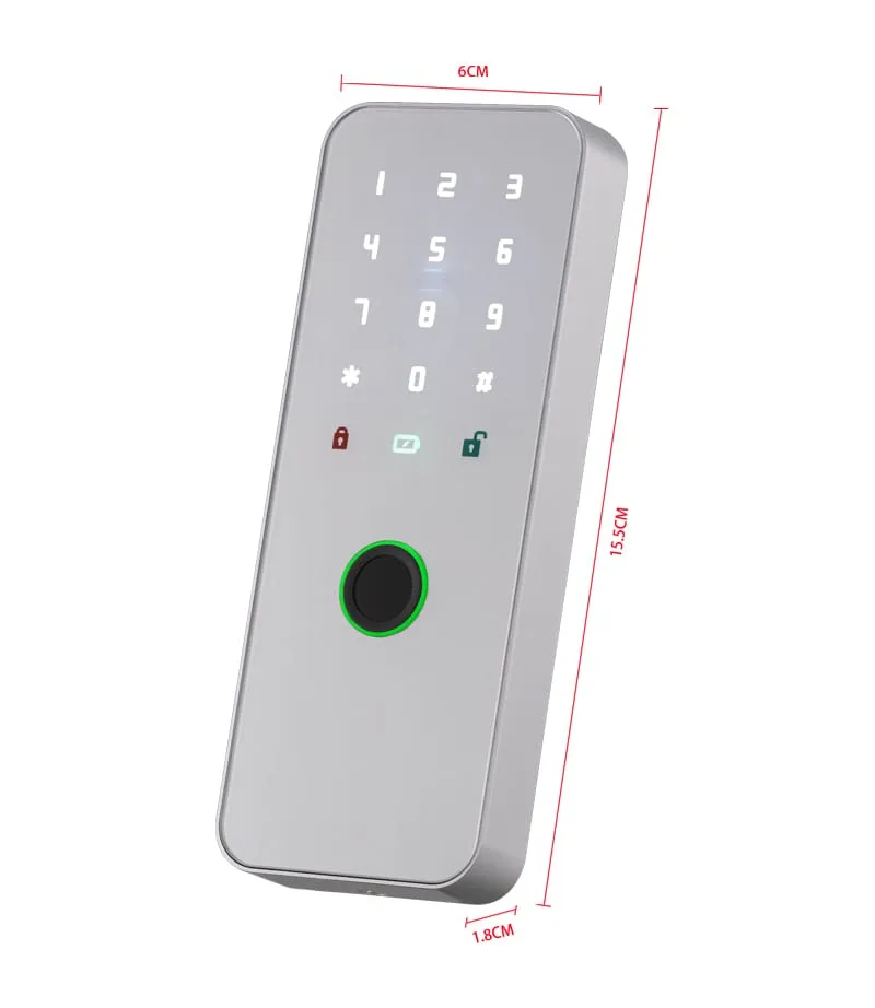 Schritt 4 Netzwerk: WF-019 Funk-Tastatur auf weißem Hintergrund
