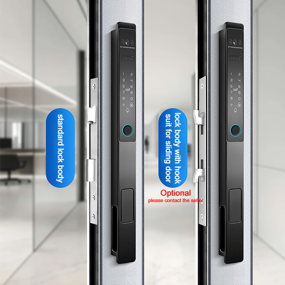 WAFU WF-021 vollautomatisches 3D-Gesichts- und Handvenen-Aluminiumtürschloss | Produktfoto 6