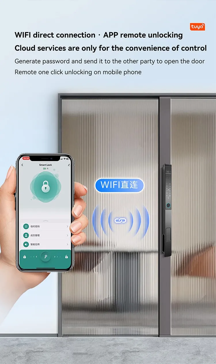 WAFU WF-H2 7-in-1 Smart Lock — smart lock, face recognition | detail image 10